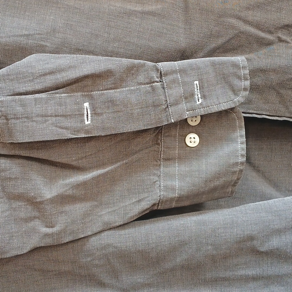 Polo Ralph Lauren "Philip" Men's Brown LS Dress Shirt Size 16 32-33 - Picture 2 of 8